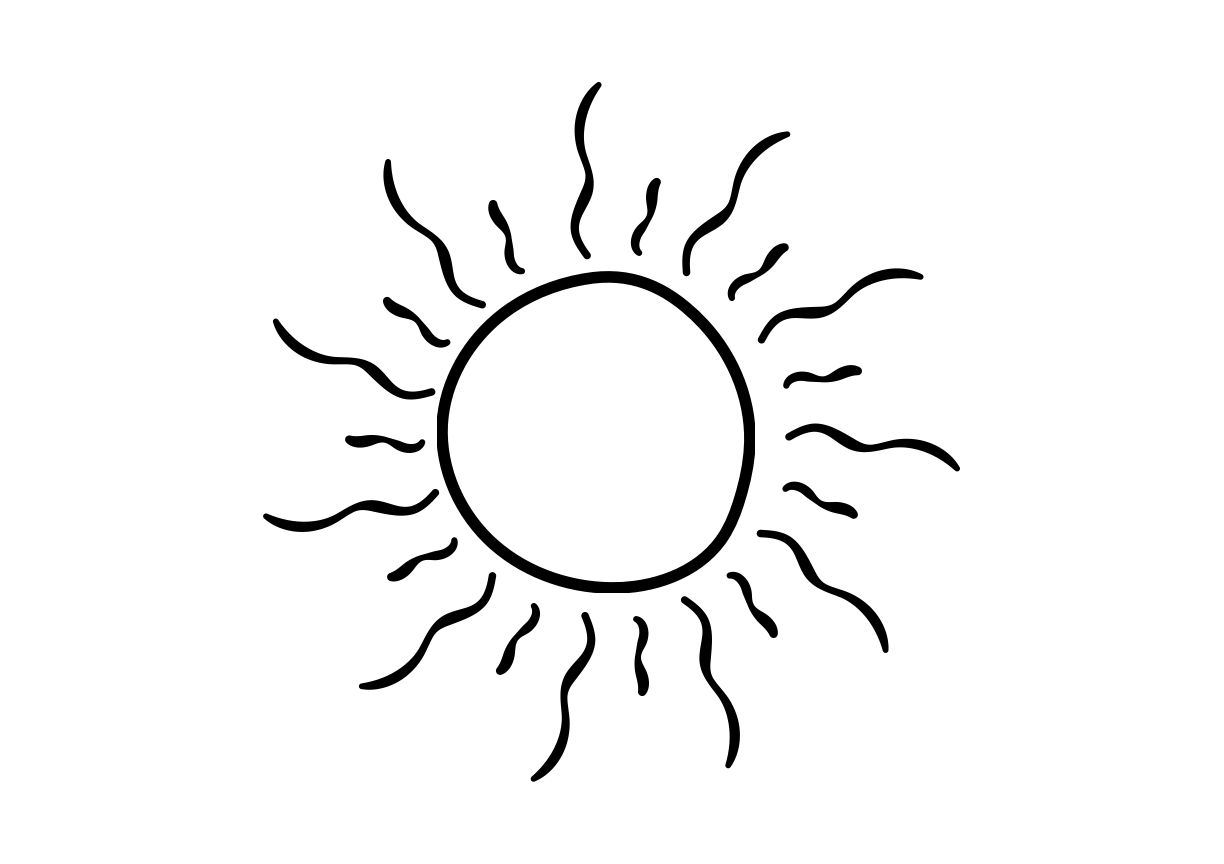 sun doodle
