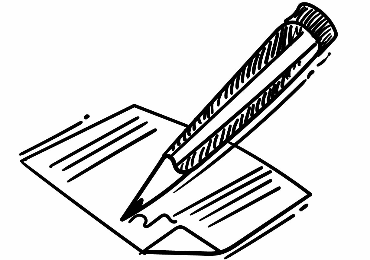 writing doodle